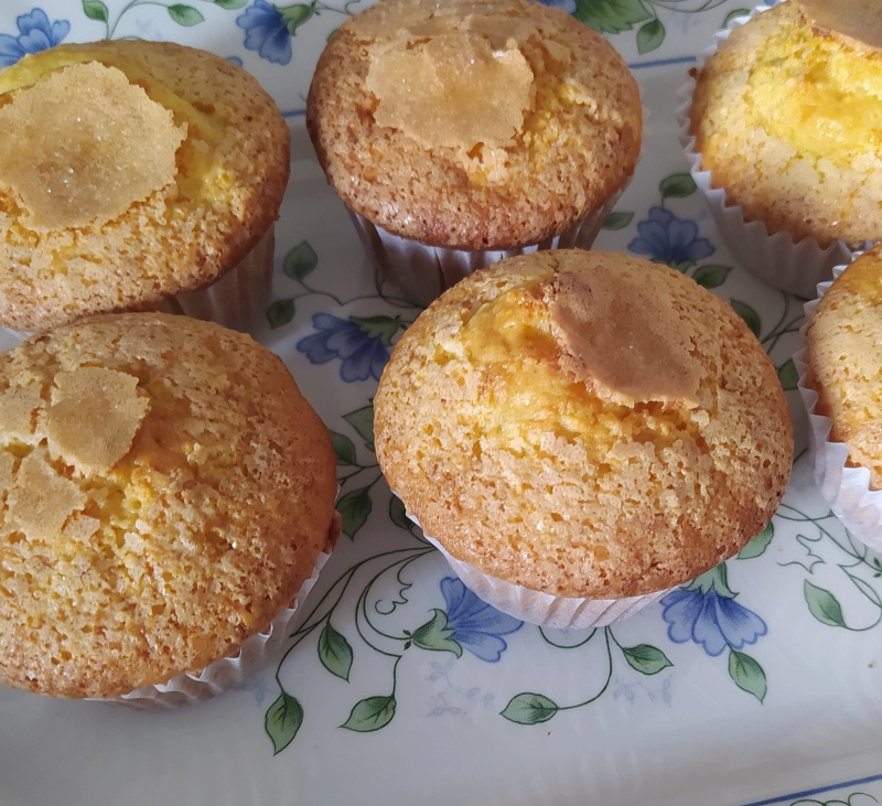 Magdalenas de limón
