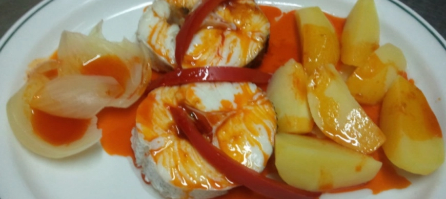 Merluza a la gallega