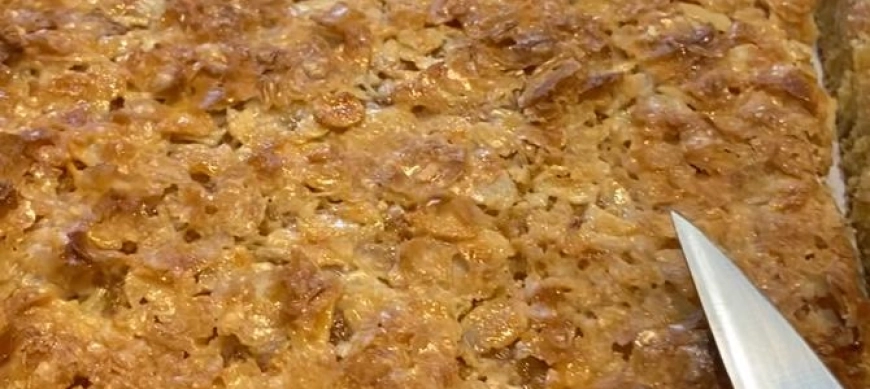 Tarta de Cobertura de Almendra